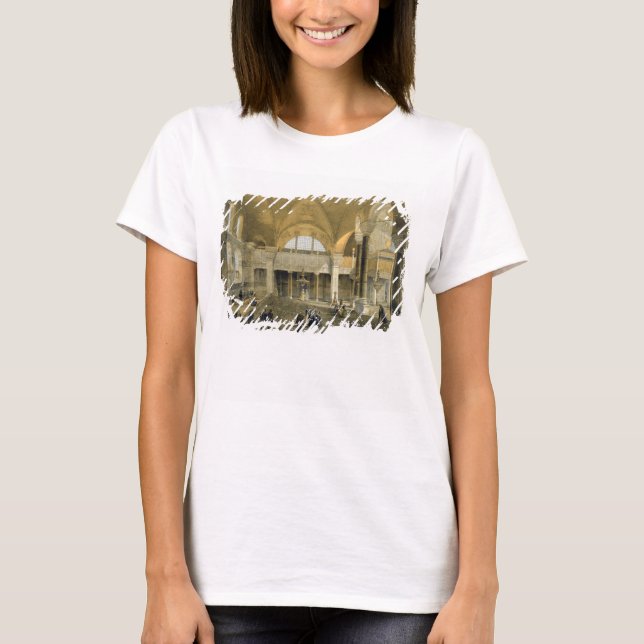 Haghia Sophia, plate 9: the new Imperial Gallery, T-Shirt (Front)