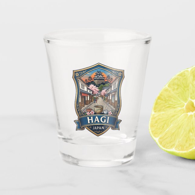 Hagi Japan Shot Glass (Front)