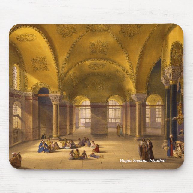 Hagia Sophia interior Mouse Mat (Front)