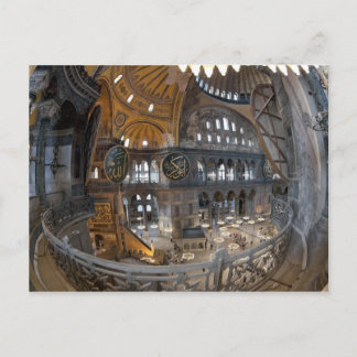 Hagia Sophia interior Postcard