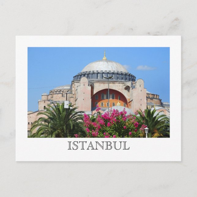 Hagia Sophia, Istanbul Postcard (Front)