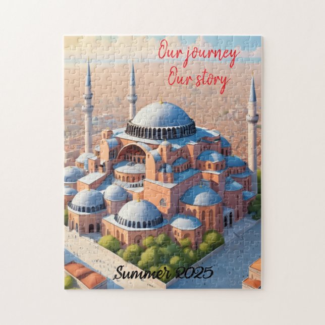 Hagia Sophia Personalised Puzzle (Vertical)