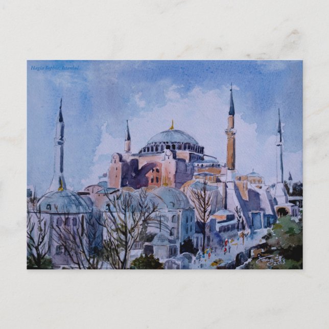 Hagia Sophia Postcard 2 (Front)