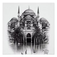Hagia Sopya in Istanbul Turkey Poster