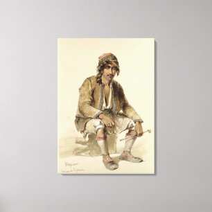 Hagiadur - from Erzerum, 1856 Canvas Print