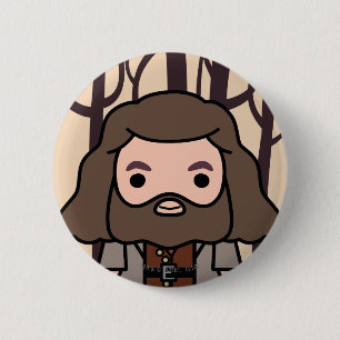 Hagrid Cartoon Character Art 6 Cm Round Badge