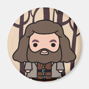 Hagrid Cartoon Character Art Magnet