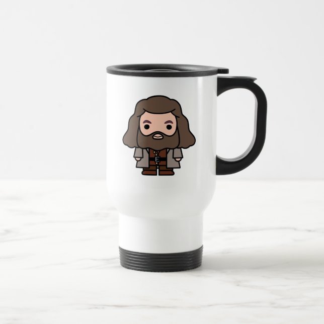 Hagrid Cartoon Character Art Travel Mug (Right)