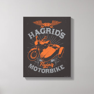 Hagrid's Flying Motorbike Canvas Print