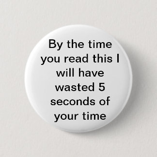 HAHA! 6 CM ROUND BADGE