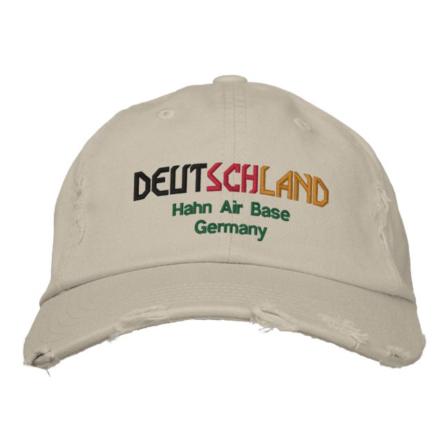 Hahn AB Deutchland Embroidered Hat (Front)