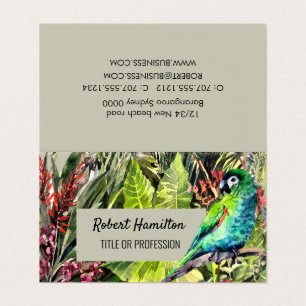 Hahn´s Macaw parrot watercolor painting