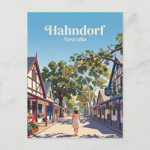Hahndorf Australia Postcard