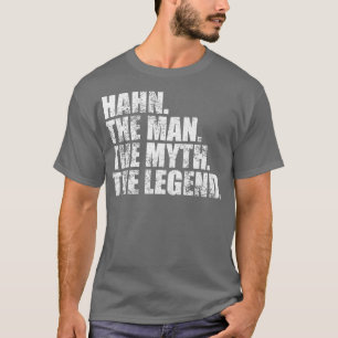 HahnHahn Family name Hahn last Name Hahn Surname H T-Shirt