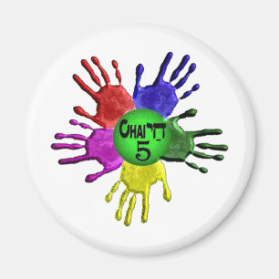 hai Five.png Magnet