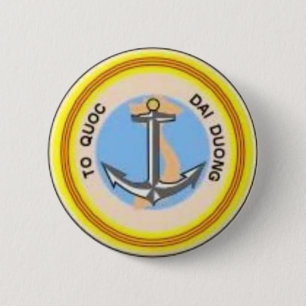 Hai quan VNCH 6 Cm Round Badge