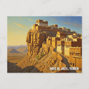 Haid al Jazil Yemen Travel Postcard