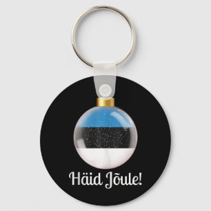 Haid Joule Merry Christmas Estonian Häid Jõule Key Ring