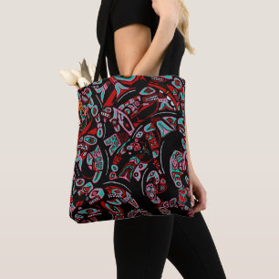 HAIDA AND THE KILLER WHALEs Tote Bag