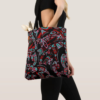 HAIDA AND THE KILLER WHALEs Tote Bag