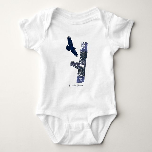 HAIDA COLLECTION BABY BODYSUIT (Front)