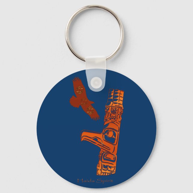 HAIDA COLLECTION KEY RING (Front)
