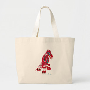 HAIDA EAGLE Collection Large Tote Bag