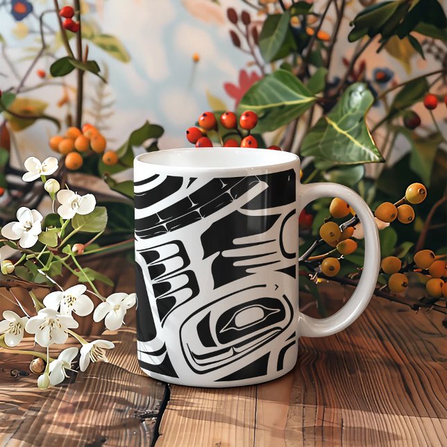 Haida Eagle Thunderbird Northwest Columbia Coffee Mug (Creator Uploaded)