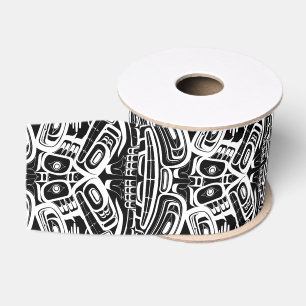 Haida Eagle Thunderbird Northwest Columbia Grosgrain Ribbon