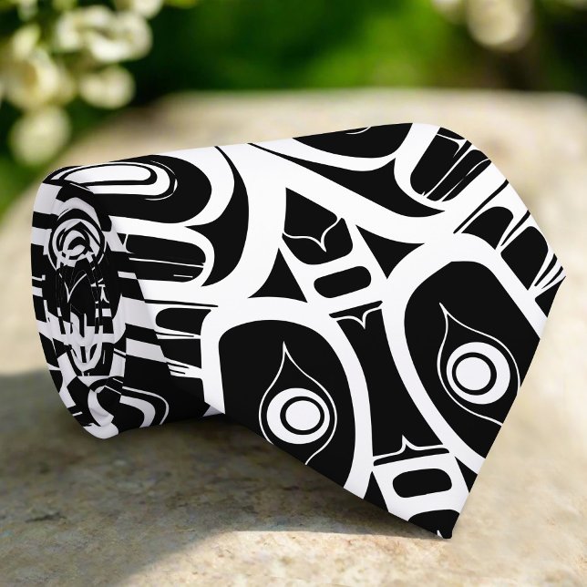 Haida Eagle Thunderbird Northwest Columbia Tie (Creator Uploaded)