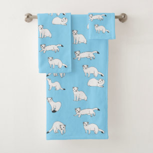 Haida Ermines Bath Towel Set