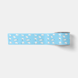 Haida Ermines Satin Ribbon