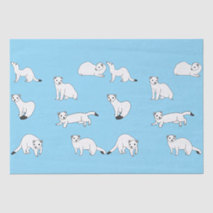 Haida Ermines Tissue Paper