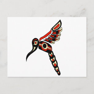 Haida Humming Bird Postcard