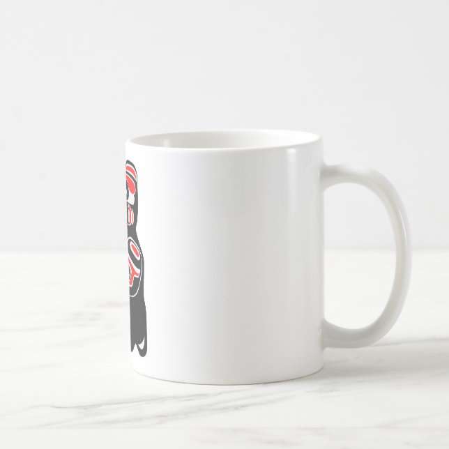 Haida Indian Totem 4  FB.Com/USAPatriotGraphics  © Coffee Mug (Right)