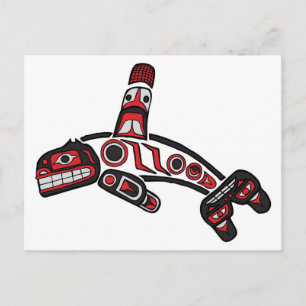 Haida  Orca 2012 Postcard