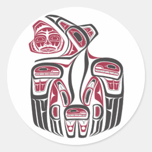 Haida Raven Sticker