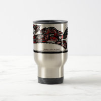 "HAIDA SPIRIT MUG" Native American-style Otter Art