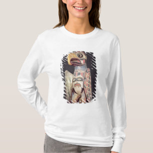 Haida 'Thunderbird' statue (painted wood) T-Shirt