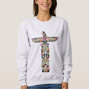 Haida Thunderbird Symbolism Haida Nation Native Sweatshirt