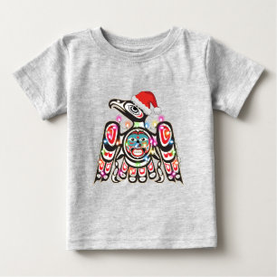 Haida Thunderbird Symbolism Ornament Target Christ Baby T-Shirt