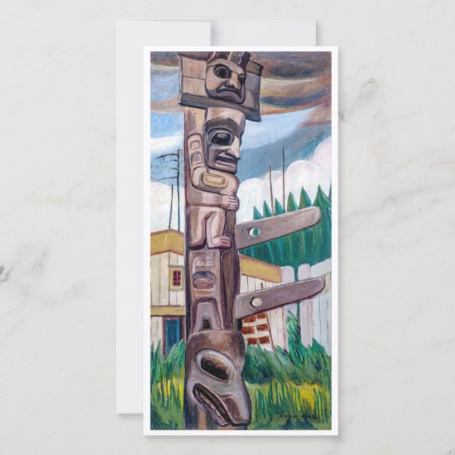 Haida Totem | Emily Carr | Greeting Card (Front)