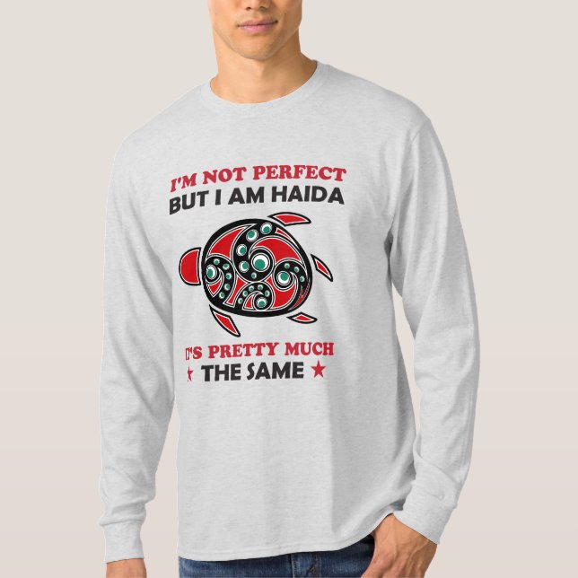 Haida Turtle Haida First Nation Native Pride T-Shirt (Front)