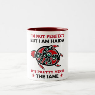 Haida Turtle Haida First Nation Native Pride Two-Tone Coffee Mug