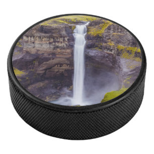 Haifoss waterfall, Iceland Hockey Puck