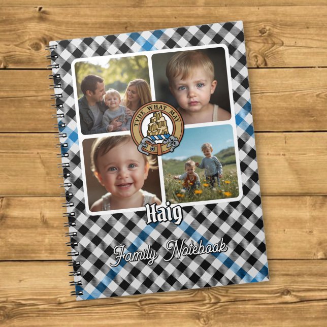 Haig Family Photo Collage Notebook (Creator Uploaded)