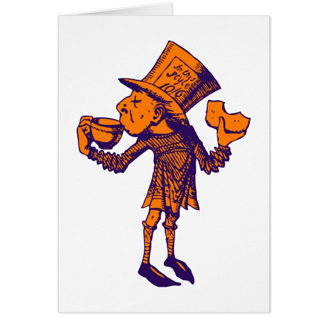 Haigha (Mad Hatter) Inked Purple Orange (Front)