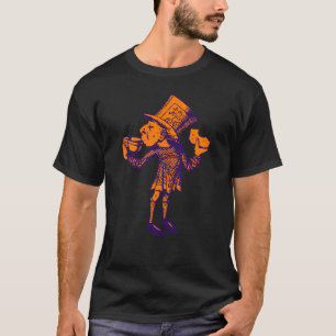 Haigha (Mad Hatter) Inked Purple Orange T-Shirt