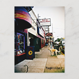 haight&asbury postcard