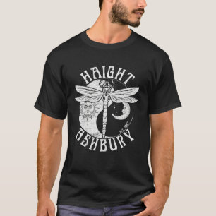 Haight Ashbury 1967 Retro San Francisco Dragon Fly T-Shirt